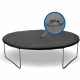 Trampoline MAXI ECO Ø 360 cm Bleu - Avec Filet, Echelle, Couverture de Protection