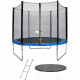 Trampoline MAXI ECO Ø 300 cm Bleu - Avec Filet, Echelle, Couverture de Protection