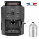 KRUPS YY4451FD Machine a café automatique avec broyeur a grains Essential avec mousseur a lait - Pression 15 bars - Grise