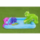 BESTWAY Aire de jeux pataugeoire Fantastic Aquarium 239 x 206 x 86 cm avec fontaine