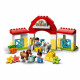 LEGO 10951 DUPLO Town L'écurie et Soins de Poneys Jouet avec Figurines pour Enfant de 2 Ans et +