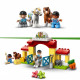 LEGO 10951 DUPLO Town L'écurie et Soins de Poneys Jouet avec Figurines pour Enfant de 2 Ans et +
