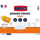 Couette tres chaude 450gr/m² Grands Froids - 240 x 260 cm - 100% Polyester VOLUPT'AIR - 2 personnes - DODO