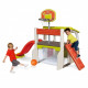 SMOBY Fun Center: Toboggan Basket Foot Escalade