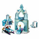 LEGO 43194 Disney Le monde féérique d'Anna et Elsa de la Reine des Neiges avec château et poupées de princesses, enfant 4 ans…