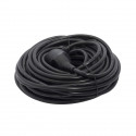 CHACON Prolongateur HO5VVF 3 x 1,5 mm² 20 m - Noir