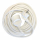 CHACON Prolongateur HO5VVF 3 x 1,5 mm²- 10 m - Blanc