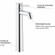 GROHE - Mitigeur monocommande vasque a poser - Taille XL