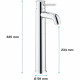 GROHE - Mitigeur monocommande vasque a poser - Taille XL