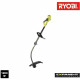 Coupe-bordures électrique 1200W RYOBI RLT1238I - Diametre de coupe 38 cm