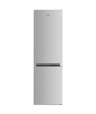 HOTPOINT H8 A1E S - Réfrigérateur congélateur bas - 338L (227+111) - Froid brassé - F - L 60cm x H 189cm - Silver