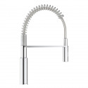 GROHE Robinet évier de cuisine Get, mitigeur monocommande 2 jets, robinet avec douchette extractible professionnelle, 30361000