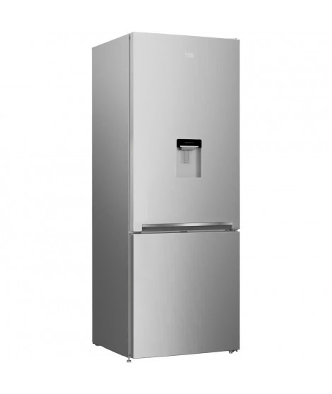 Réfrigérateur congélateur bas BEKO - RCNE560K40DSN - 2 portes - 497 L (352+145) - L76cm - Gris acier