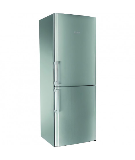 HOTPOINT HA70BI31S - Réfrigérateur congélateur bas 462L (309+153) - NO FROST - L75 x H 201,5 - Inox