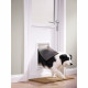 PETSAFE Porte Staywell cadre en aluminium - Blanc - Pour chat ou chien jusqu'a 45 kg