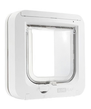 SUREFLAP Chatiere a puce électronique blanc