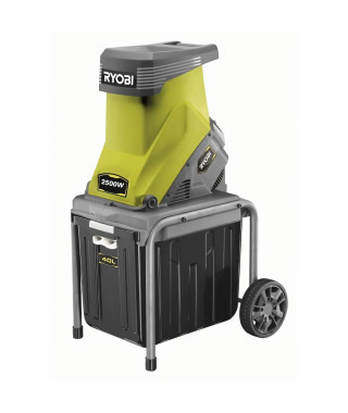 RYOBI Broyeur 2500W - Porte-couteaux - Bac 40L