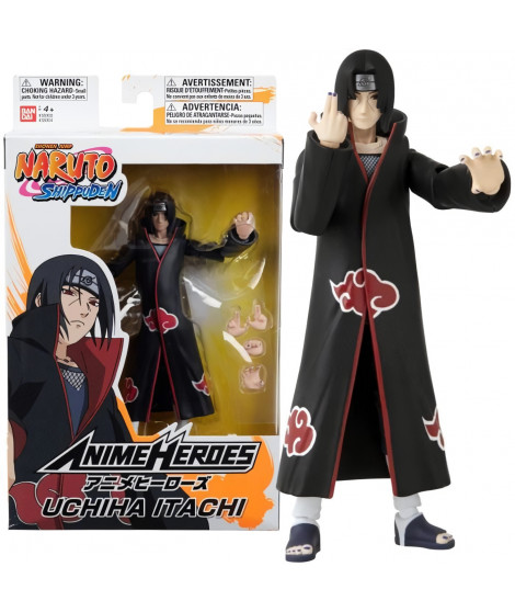 Anime Heroes - Naruto Shippuden - Figurine Anime Heroes 17 cm - Itachi Uchiwa