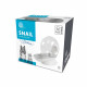 SNAIL Distributeur d'eau avec filtre - 2800 ml - Blanc, Gris & Transparent