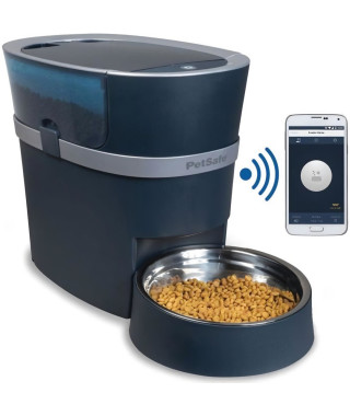 PETSAFE Distributeur 12 repas connecté Smartfeed - Pour chien et chat