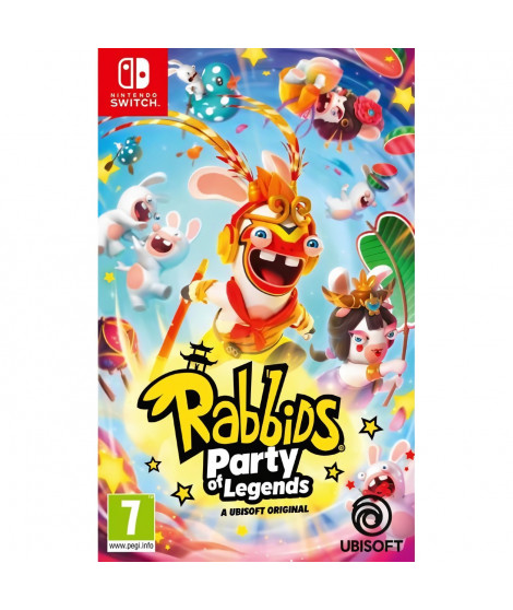 Les Lapins Cretins: Party Of Legends Jeu Switch