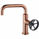 ROUSSEAU MITIGEUR LAVABO INDUSTRIEL BEC MOBILE ROSE GOLD