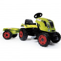 SMOBY CLAAS Tracteur a pédales Farmer XL + Remorque