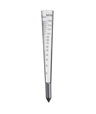 NATURE Pluviometre a piquer au sol - 100 ml - H 30,5 x Ø 4 cm
