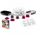 TEFAL KD812110 Cake Factory Délices Silver Appareil a gâteau, 5 programmes auto + mode manuel, Accessoires, Application dédiée