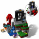 LEGO 21172 Minecraft Le portail en ruine Jouet pour Fille et Garçon de 8 ans avec Figurines de Steve et Wither Squelette