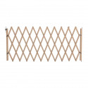 VADIGRAN Barriere en bois accordéon - 60-230 cm - Brun - Pour chiens et chats