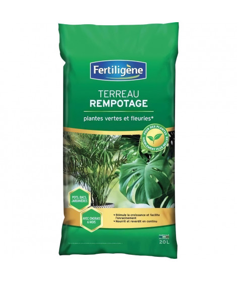 FERTILIGENE Terreau Rempotage - 20 L