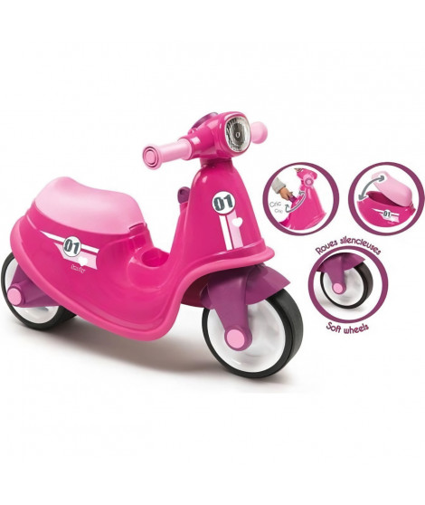 Porteur Scooter - Rose - SMOBY