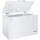 HAIER HCE429F - Congélateur coffre - 413L - Froid statique - L141 x H84,5 - Blanc