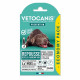 VETOCANIS 8 Pipettes anti-puces et anti-tiques - Pour grand chien 20-40 kg - 4x 1 mois de protection