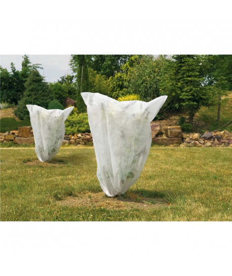 VILMORIN Lot de 5 housses d'hivernage 30g/m² -  0,80 x 0,80m - Blanc