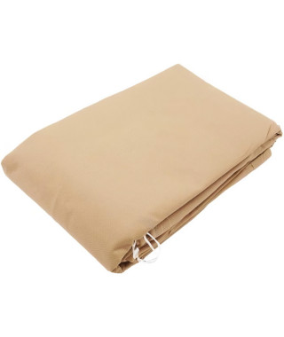 Housse d'hivernage en polypropylene - 50 gr/m² - Ø 100 cm x 1,50 m - Beige