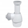 WIRQUIN Siphon de lavabo tout en un blanc/gris