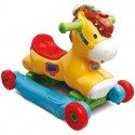 VTECH BABY - Porteur a Bascule - P'Tit Galop, Mon Poney Basculo 2en1 - Parlant et Lumineux - Multicolore