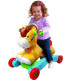 VTECH BABY - Porteur a Bascule - P'Tit Galop, Mon Poney Basculo 2en1 - Parlant et Lumineux - Multicolore