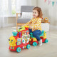 VTECH BABY - Porteur Maxiloco Mon Trotti Train 7 En 1 - Rouge - Musical