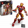 LEGO 76206 Marvel L'Armure Articulée d'Iron Man, Jouet Avengers, Figurine Iron Man, Film L'ere d'Ultron, Infinity, Enfants 9 Ans