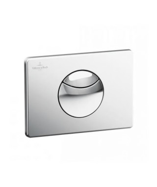 VILLEROY & BOCH Plaque de déclenchement ViConnect E100 chromé brillant