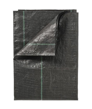 NATURE Toile de paillage paysages - Traité anti UV, 100 g/m² - 1 x 25 m