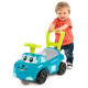 SMOBY - Porteur auto Bleu - Fonction Trotteur - Volant Directionnel