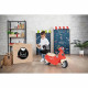 Smoby - Porteur Scooter Food Express - Pour Enfant Des 18 Mois - Roues Silencieuses - Porte-Bagage - Mallette Amovible