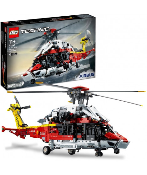 LEGO Technic 42145 L'Hélicoptere de Secours Airbus H175, Jouet Construction, Modélisme