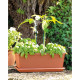 DEROMA Jardiniere rectangulaire Day R Cotto - 40 cm