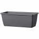 DEROMA Jardiniere rectangulaire Day R Anthracite - 50 cm