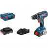 BOSCH Perceuse visseuse sans fil 18V GSR 18V-28, 2 x 2.0Ah, dans une L-Case